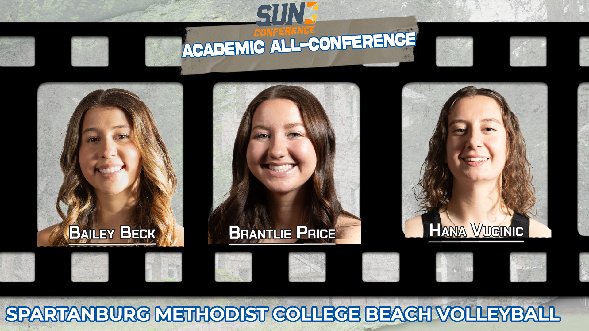 Three Pioneers Named 2025 Spring Academic All-Sun Conference