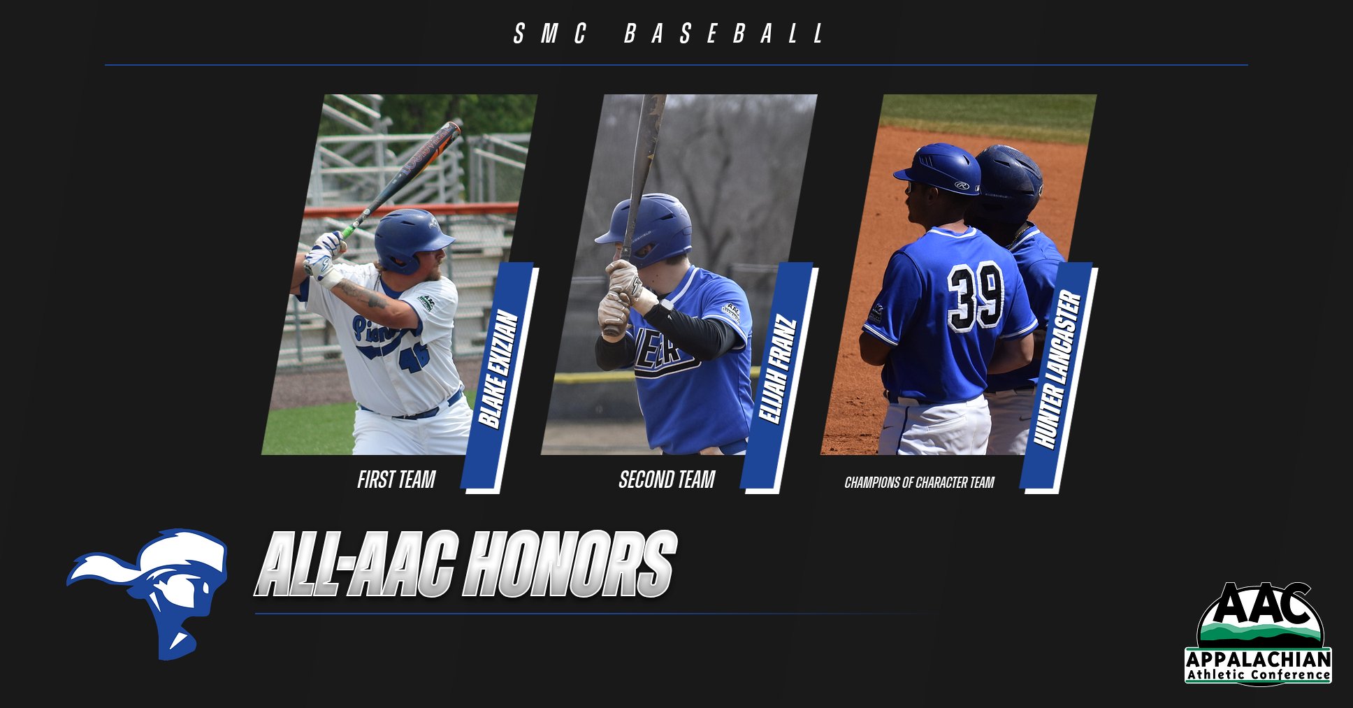 Exizian Earns First Team Honors, Franz Headlines SMC&rsquo;s All-Conference Selections in AAC Postseason Awards