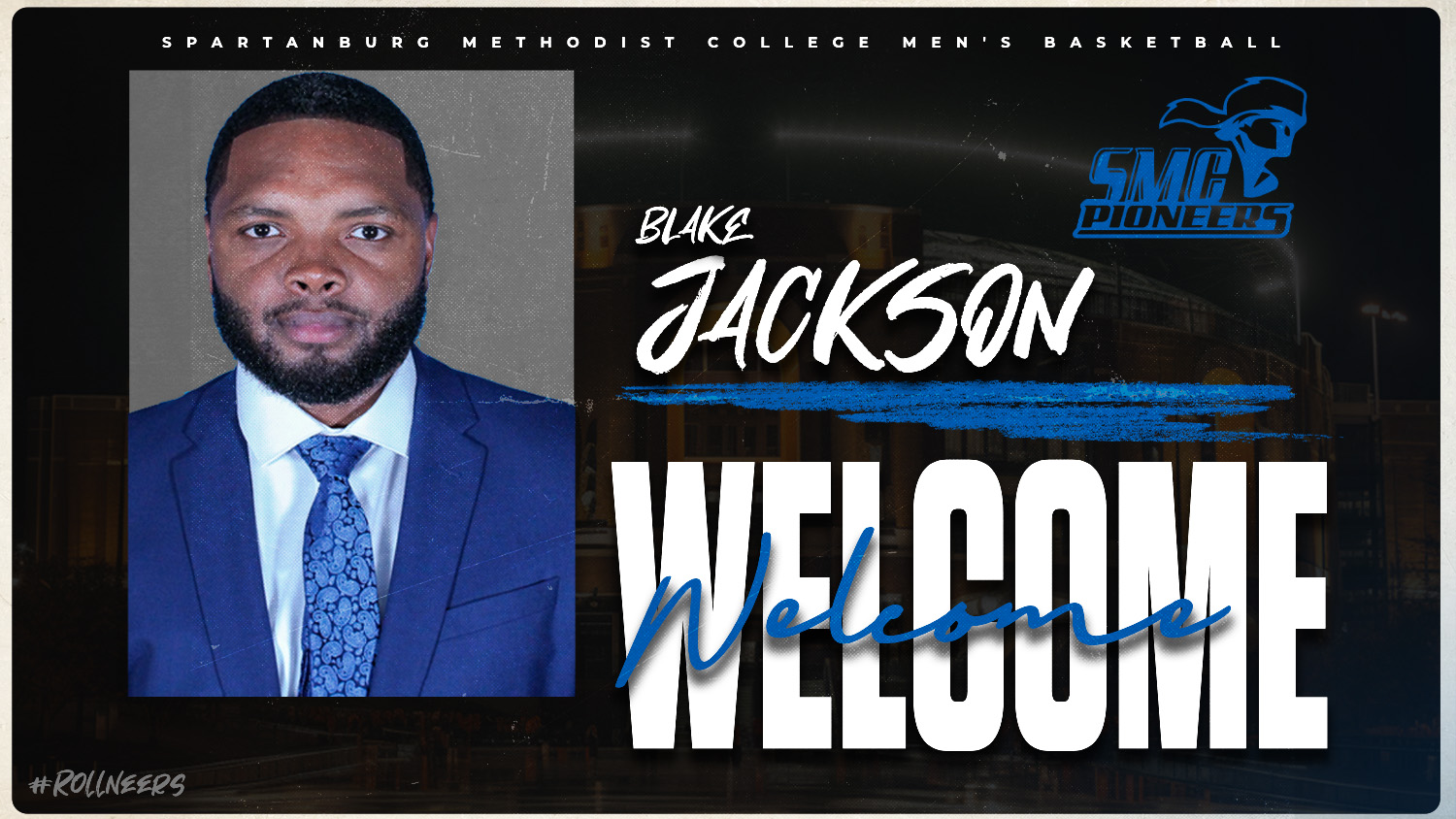 Blake Jackson Named Head Men's Basketball Coach at Spartanburg Methodist College