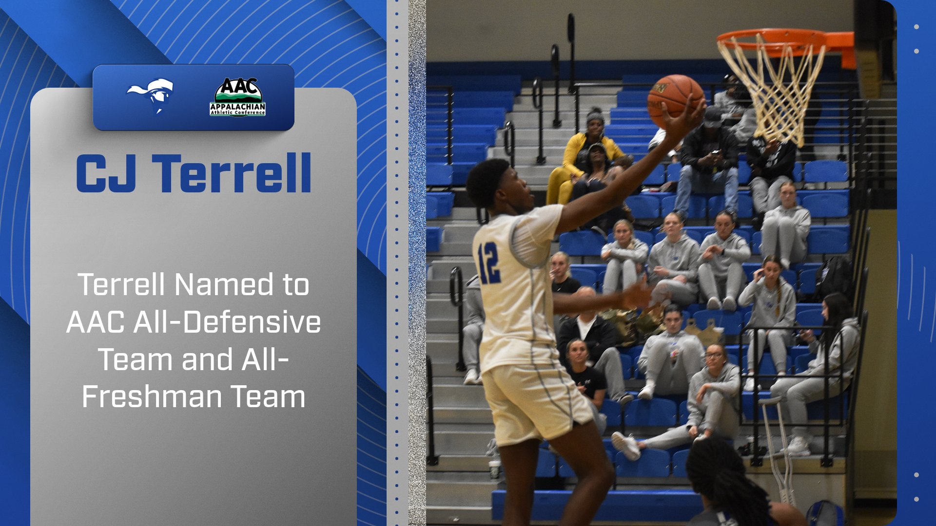 CJ Terrell Earns AAC All-Freshman and All-Defensive Honors