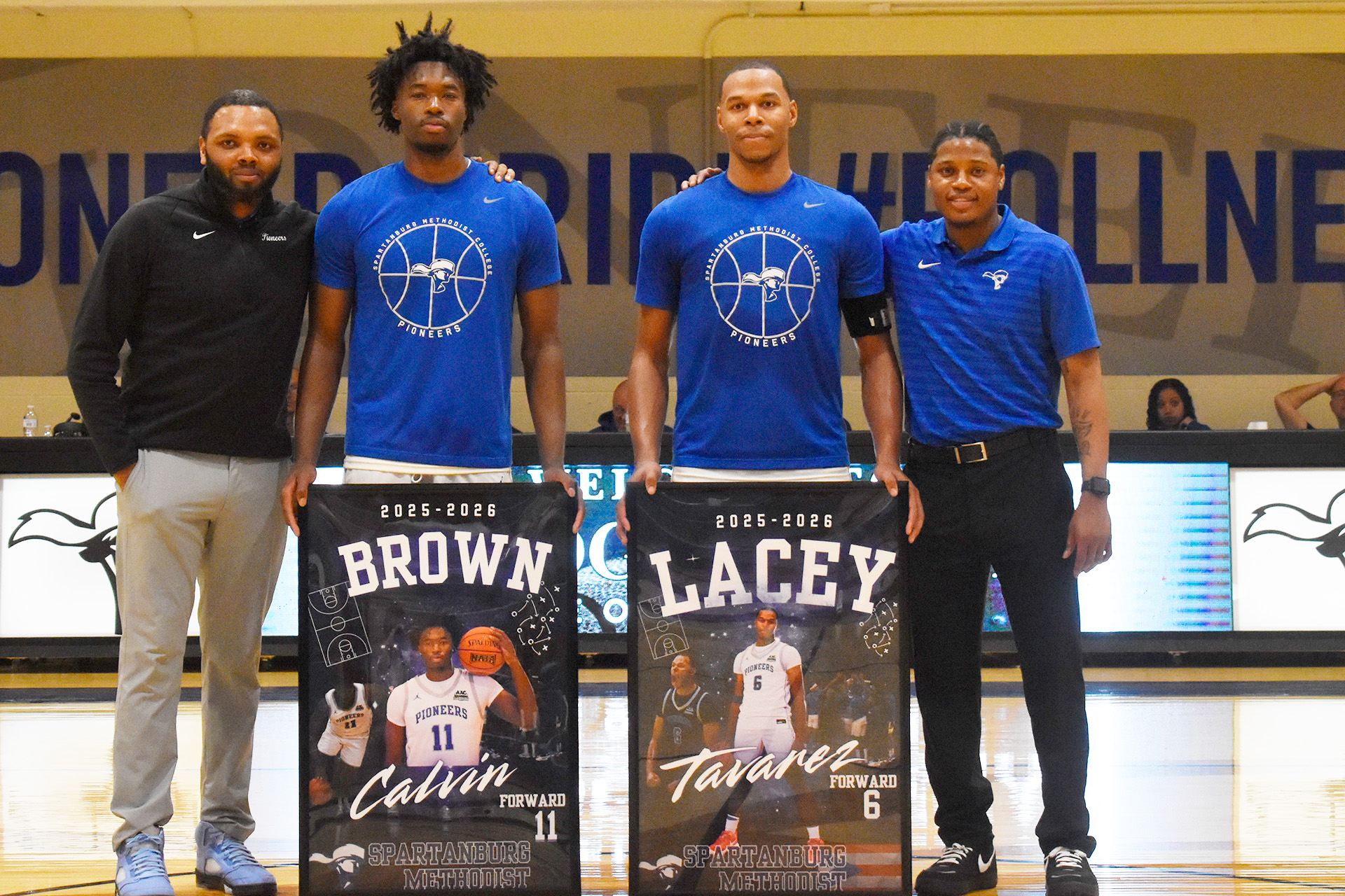 Pioneers Fall to Johnson on Senior Day, 95-84