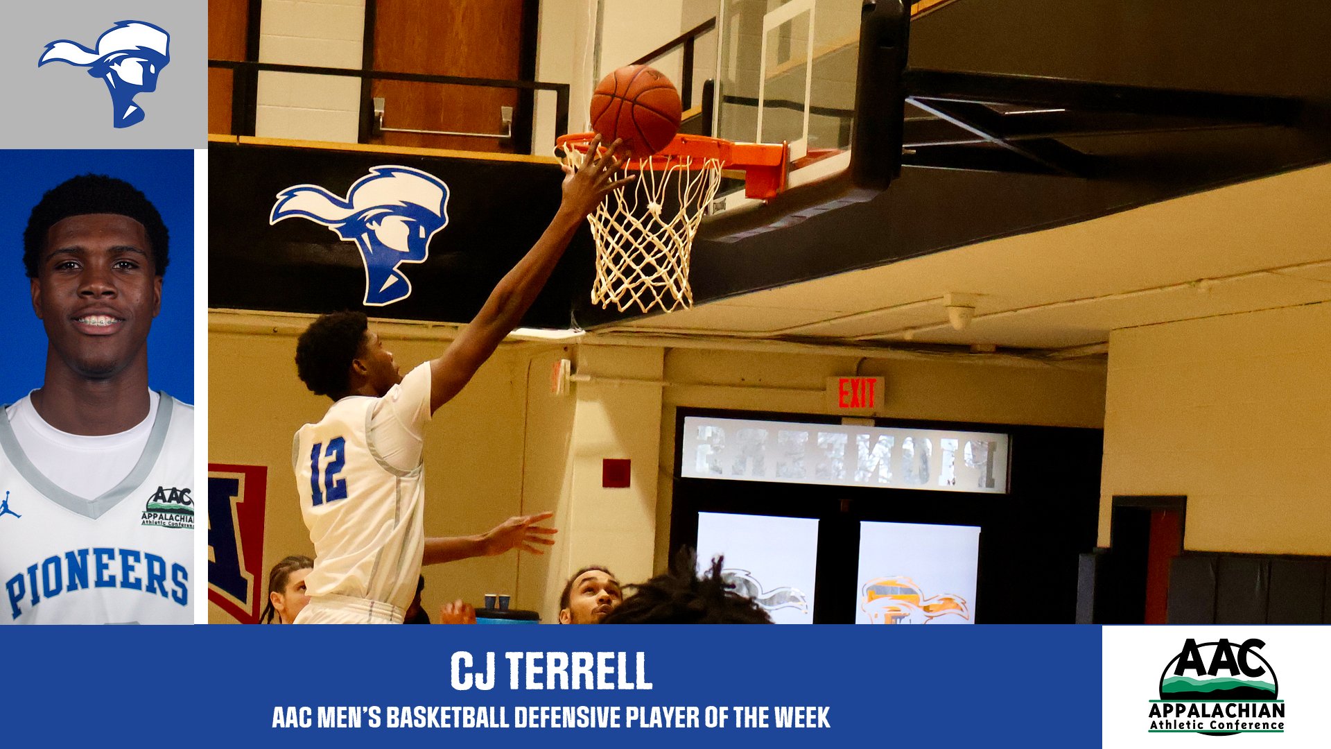 CJ Terrell Named AAC Men's Basketball Defensive Player of the Week