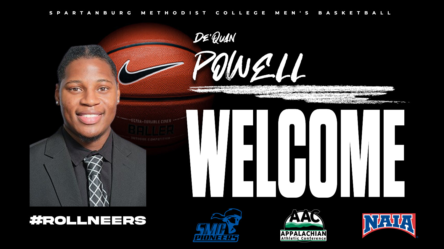 De'Quan Powell Named Assistant Men's Basketball Coach at Spartanburg Methodist College