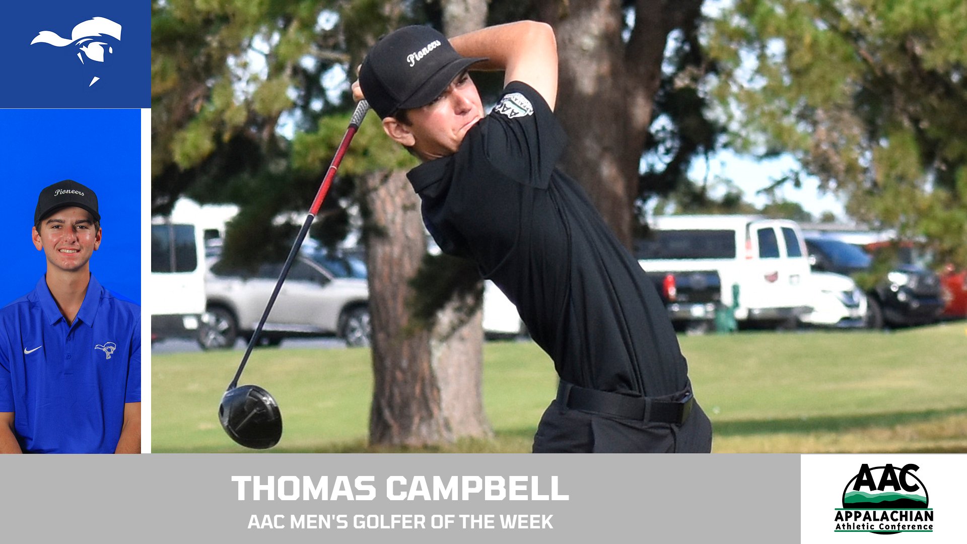 Campbell Earns AAC Men&rsquo;s Golfer of the Week Honors