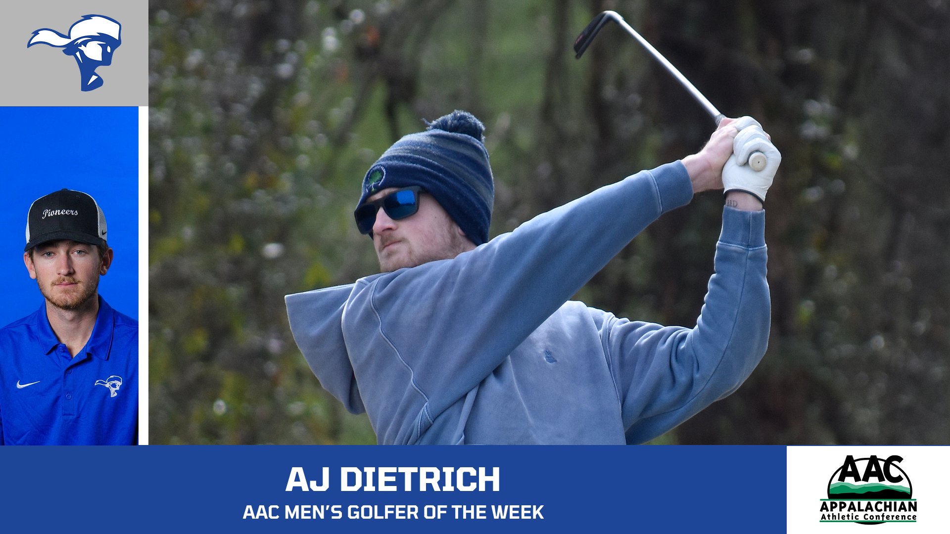 Dietrich Named Appalachian Athletic Conference Men&rsquo;s Golfer of the Week