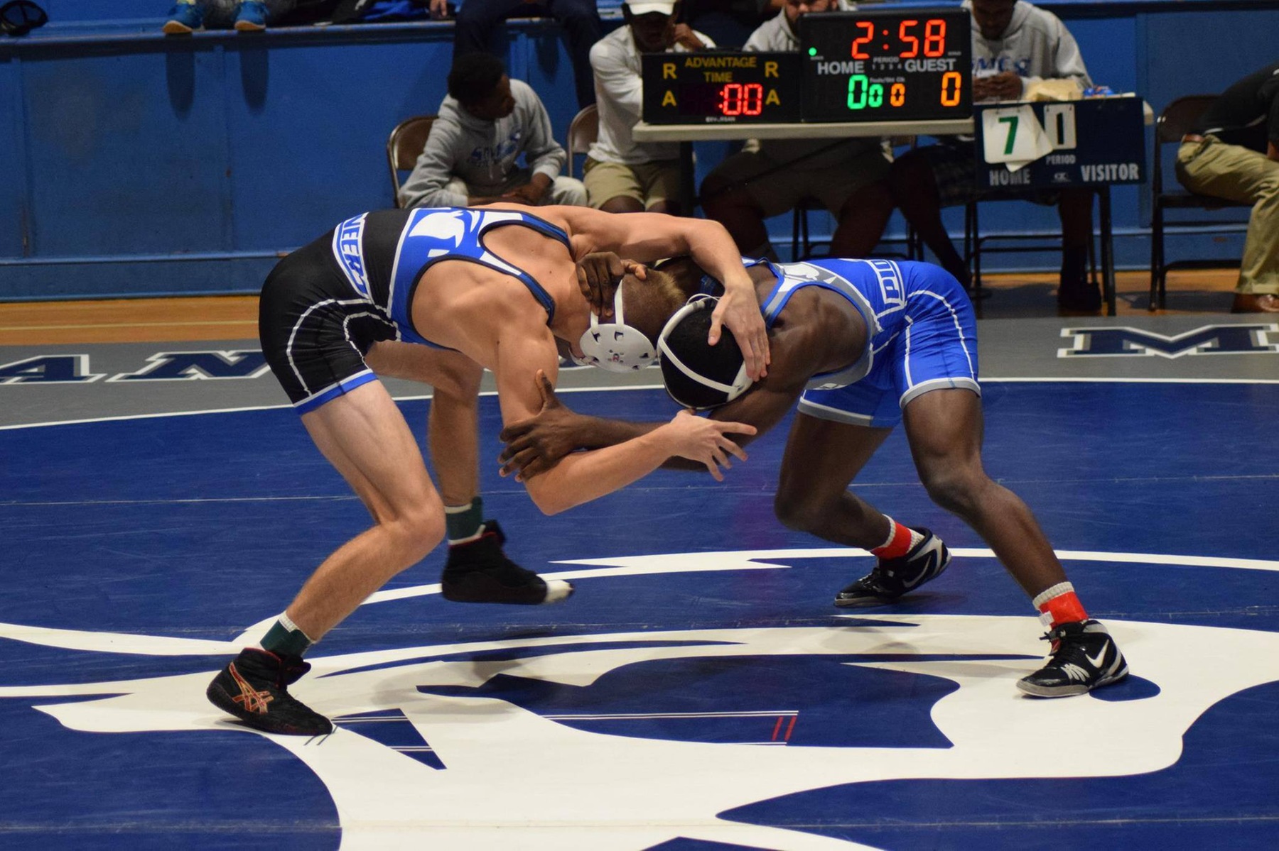 SMC Wrestling Competed at UNC Pembroke