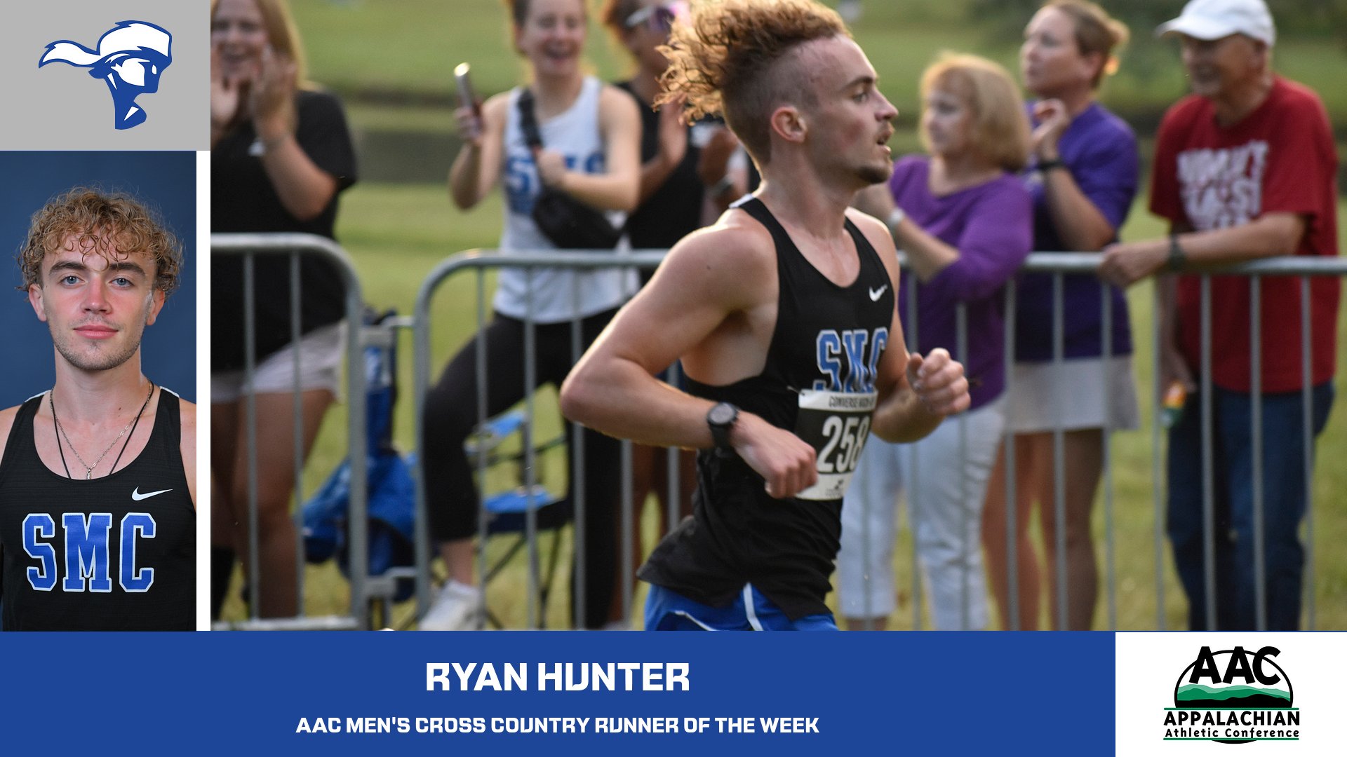 SMC&rsquo;s Ryan Hunter Named AAC Runner of the Week After Record-Breaking Performance