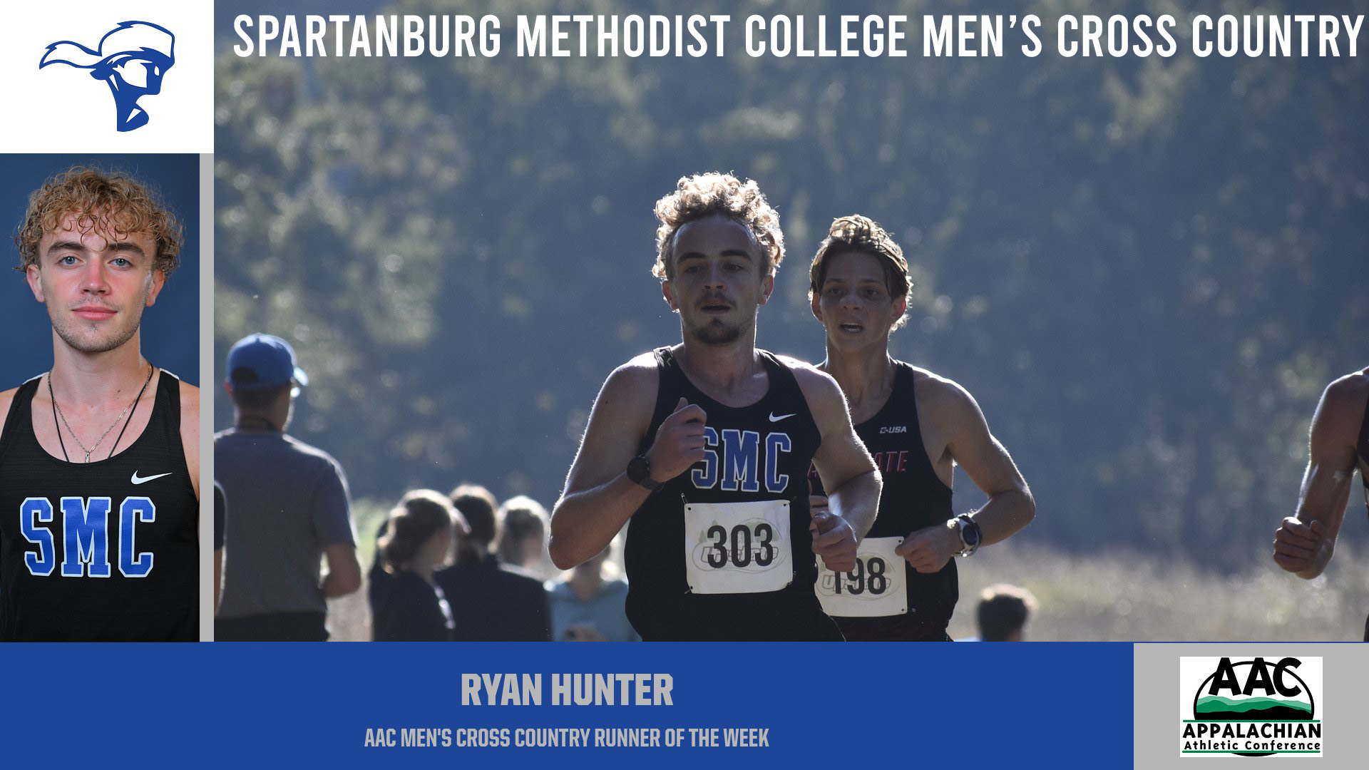 Ryan Hunter Named AAC Men's Cross Country Runner of the Week