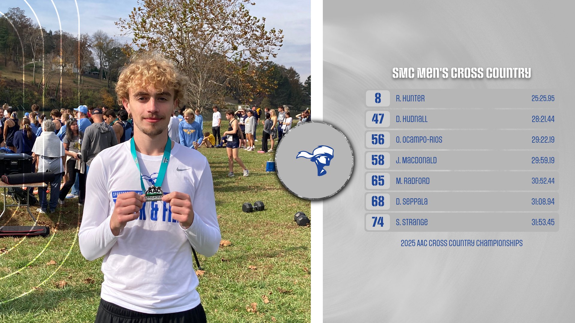 Hunter Qualifies for NAIA Championships, Makes SMC Cross Country History