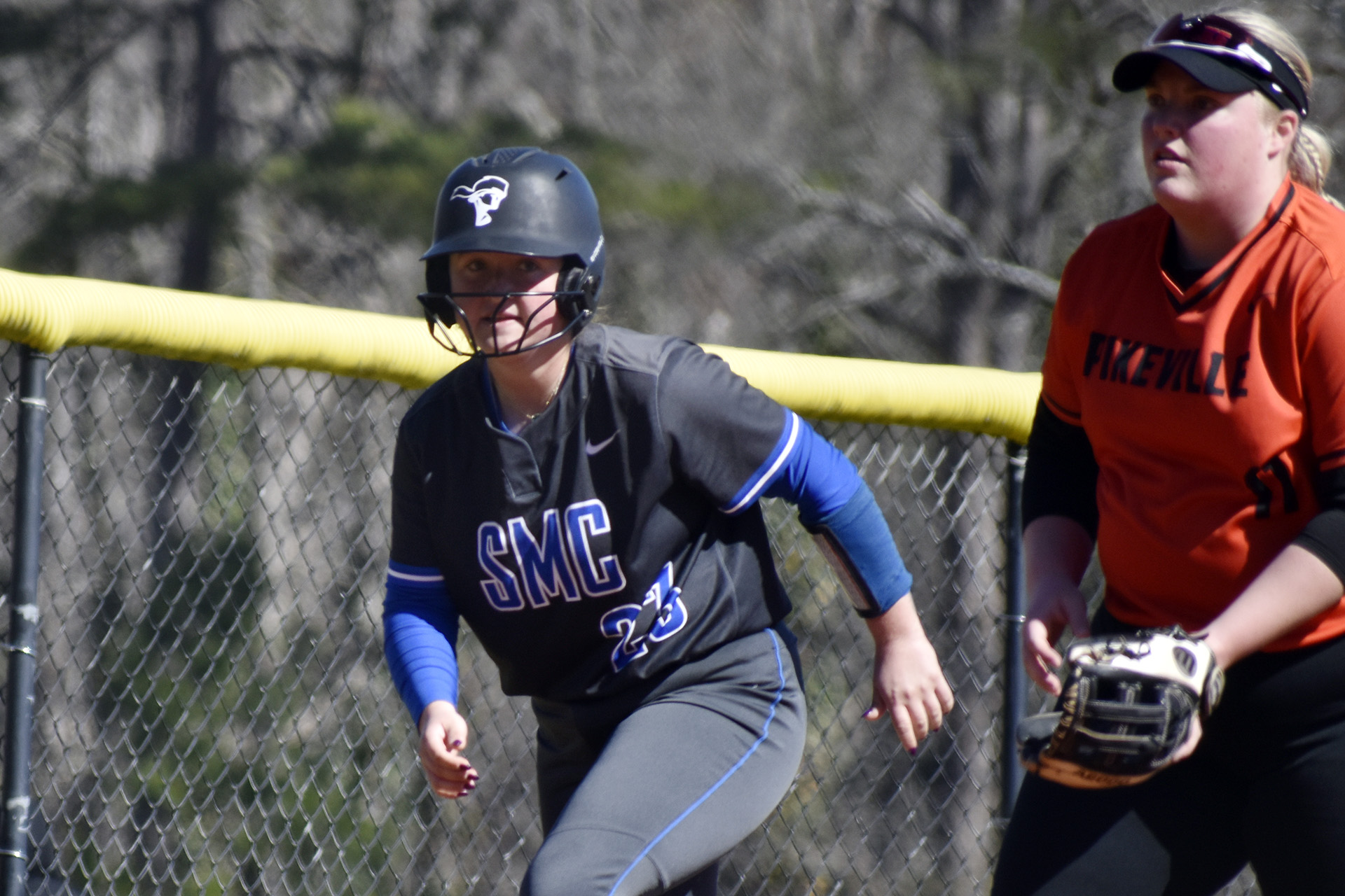 Pioneer Softball Takes Two from Pikeville
