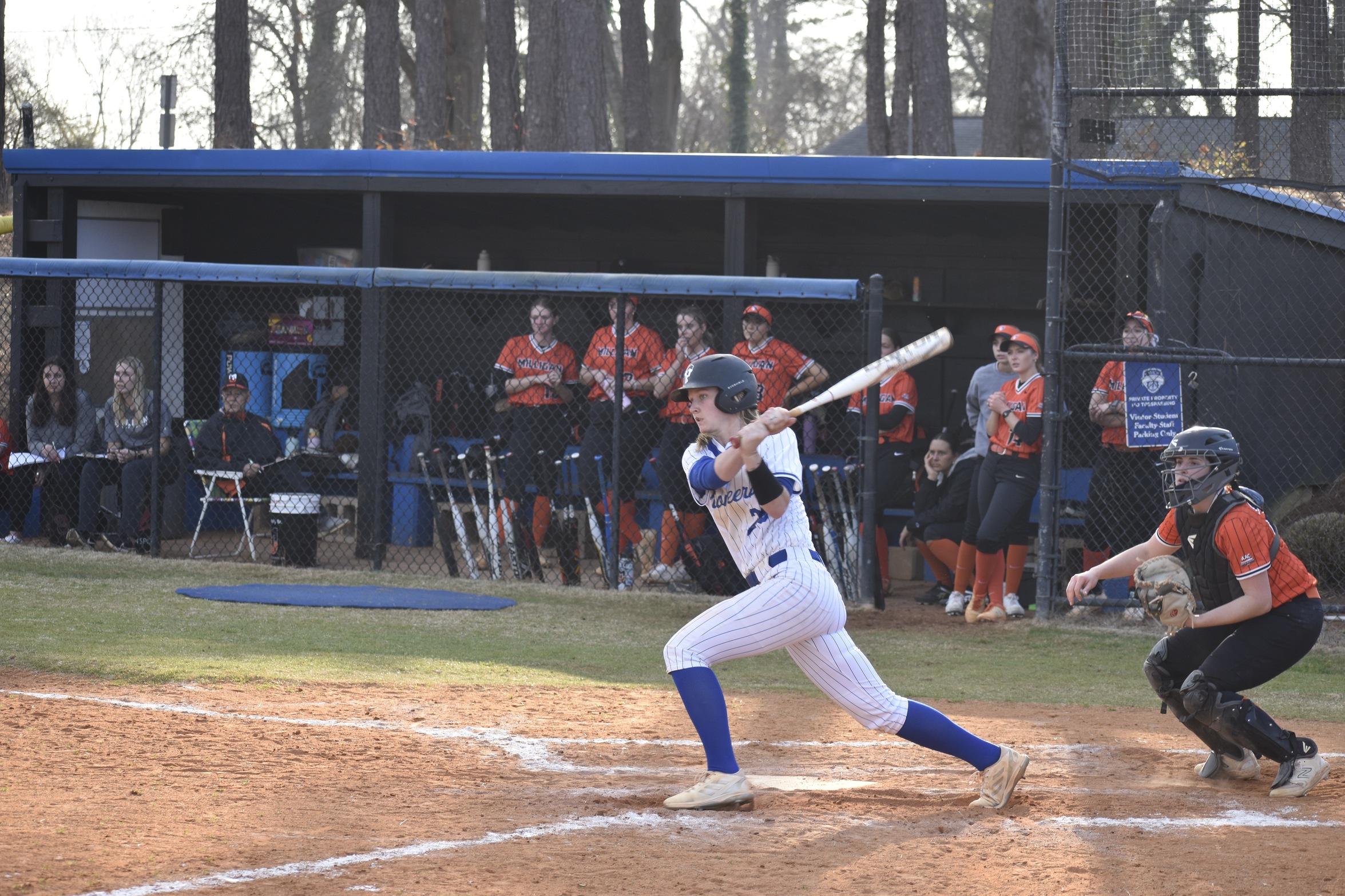 SMC and Milligan Split Doubleheader in Home Opener for the Pioneers