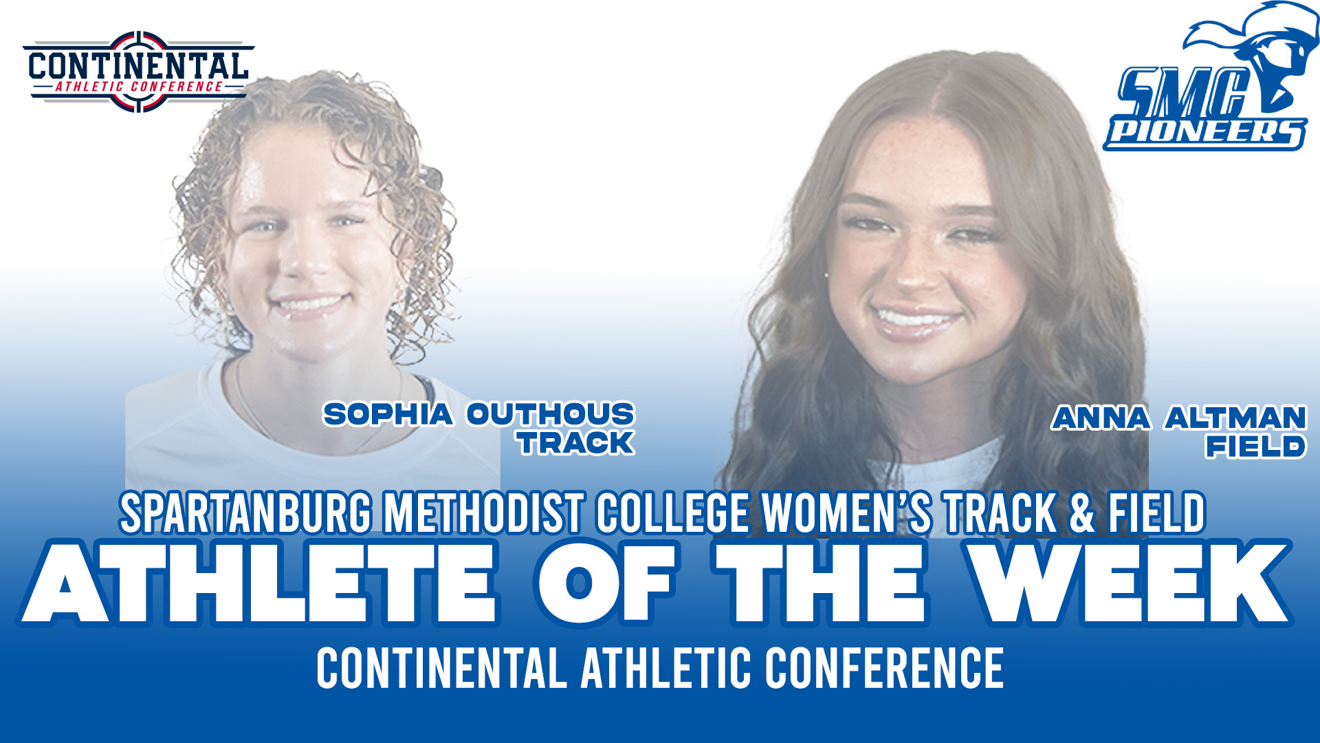 SMC Duo Sweeps CAC Women's Track and Field Athlete of the Week Honors