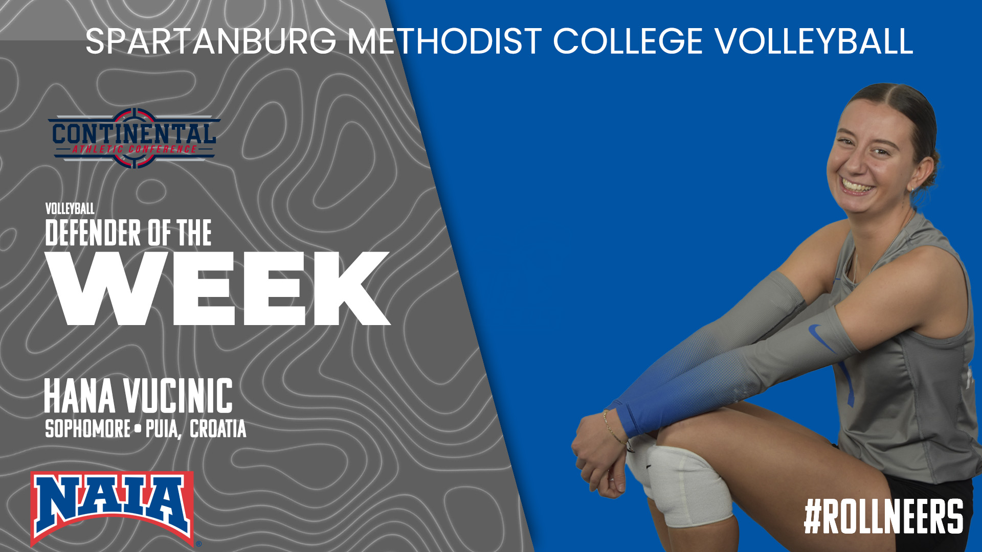Hana Vucinic Named CAC Defender of the Week
