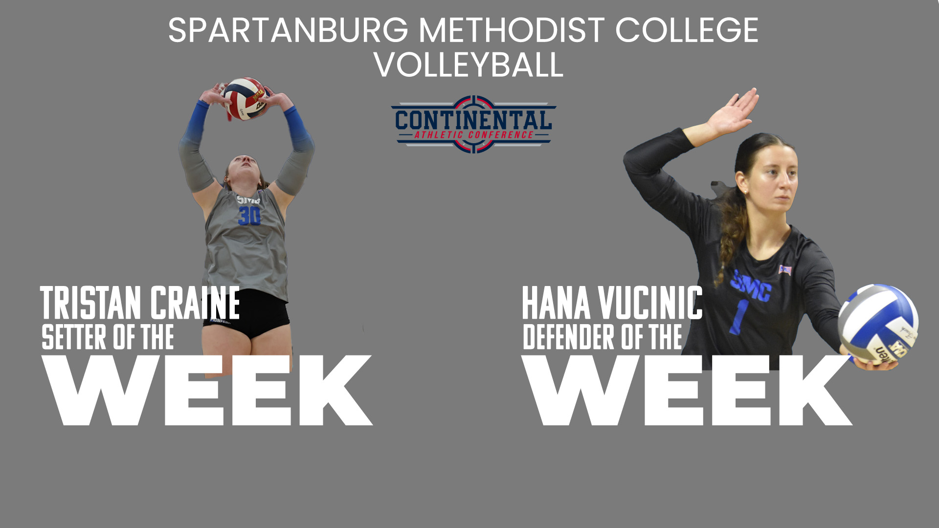 Tristan Craine and Hana Vucinic Receive Recognition from CAC