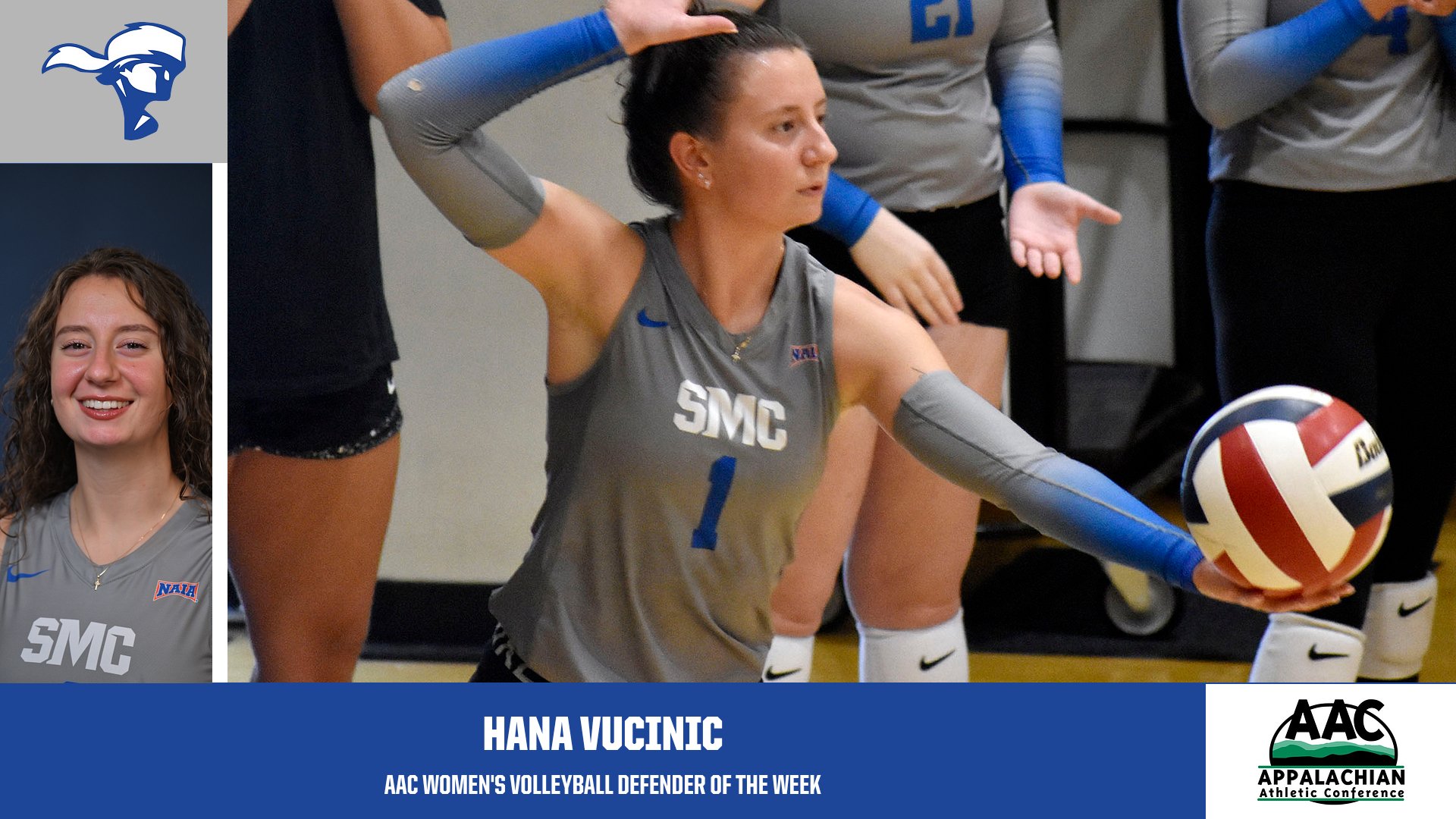SMC&rsquo;s Hana Vucinic Earns AAC Defensive Honors